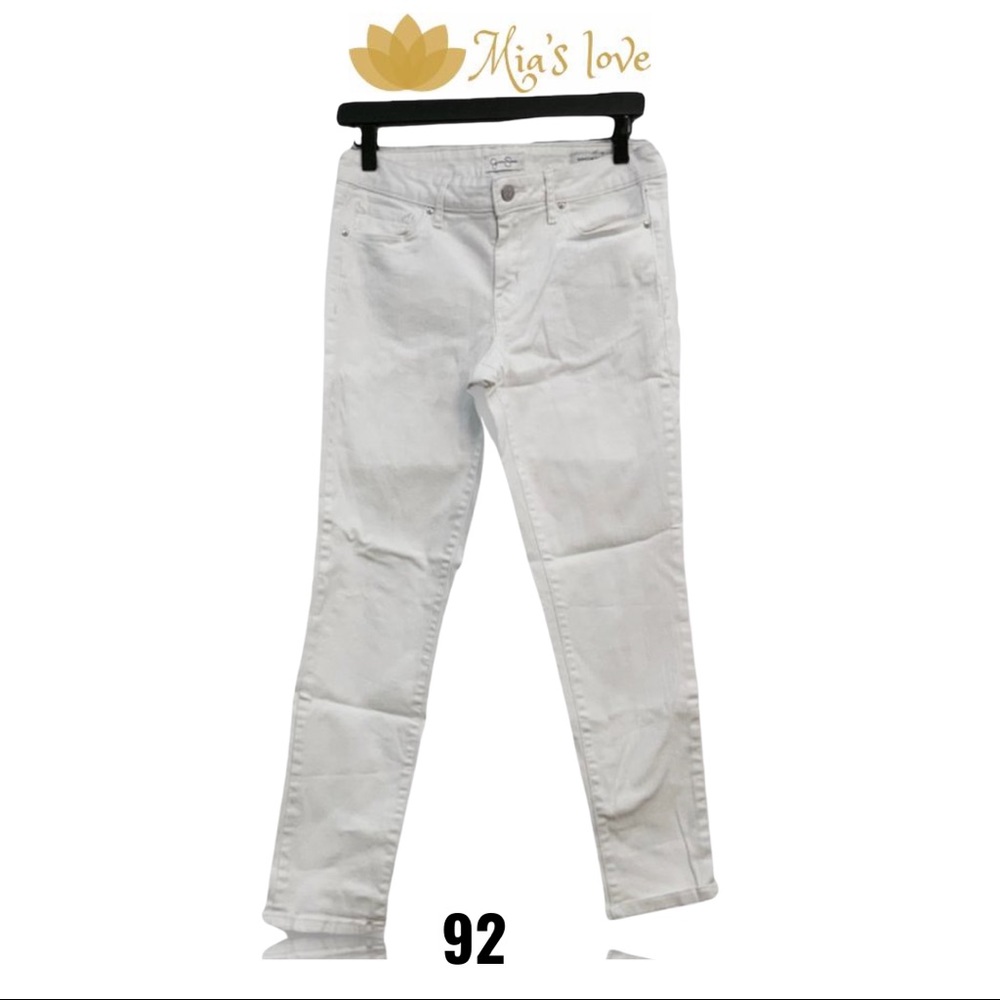 Jessica Simpson,  Rolled Crop Skinny jeans for women, size 8/29, White c…
